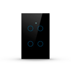 Interruptor Inteligente Smart Wi-fi Alexa Google 4 Botões 4x4