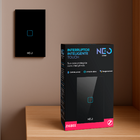 Interruptor Inteligente Smart Zigbee Alexa google 1 Botão 4x2