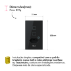 Interruptor Inteligente Smart Zigbee Alexa google 2 Botões Co