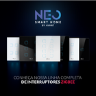 Interruptor Inteligente Smart Zigbee Alexa google 4 Botões 4x