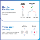 Interruptor Inteligente Smart Zigbee Alexa google 4 Botões 4x