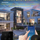 Interruptor Inteligente Touch Zigbee Ekaza 1 Botão Alexa