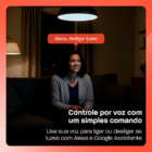 Interruptor Inteligente Wi-fi Velds Com 1 Botão Físico, Contr