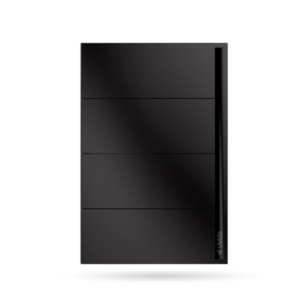 Interruptor Inteligente Wi-fi Velds Com 4 Botões Físicos, Con