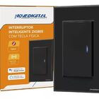 Interruptor Inteligente Zigbee 1 Tecla Física Novadigital