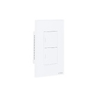 Interruptor Mecânico 4x2" 2 Módulos Zigbee Branco Ambiente Conectado Steck