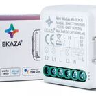 Interruptor Mini Módulo Relé Zigbee 3 Canais Ekaza Tuya