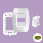 Interruptor Paralelo 10a/250v Com Placa 4x2 Fame Elegance Bra