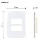 Interruptor Paralelo + Tomada Usb 1a Bivolt 4x2 Margirius B3
