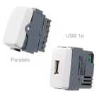 Interruptor Paralelo + Tomada Usb 1a Bivolt 4x4 Margirius B3