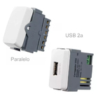 Interruptor Paralelo + Tomada Usb 2a Bivolt 4x2 Margirius B3