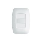 Interruptor Paralelo Fame Elegance Com Placa 4x2 Branco