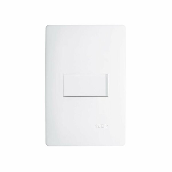Interruptor Paralelo Fame Habitat Com Placa 4x2 Branco