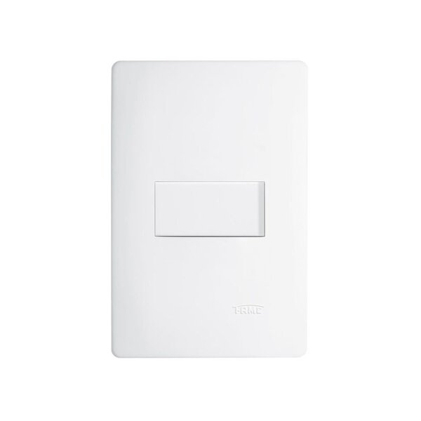 Interruptor Paralelo Fame Habitat Com Placa 4x2 Branco