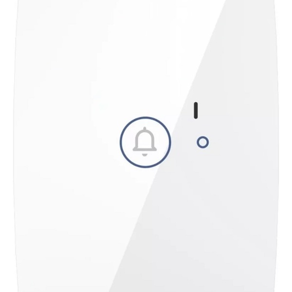 Interruptor Pulsador De Campainha Touch 1 Botão 4x2 Branco