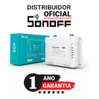 Interruptor Relé R2 4 Canais Wi-fi Sonoff Automação