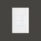 Interruptor Simples 2 Teclas Com Placa 4x2 Fame Modulare Bran