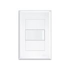 Interruptor Simples Com Placa+suporte 4x2 Fame Evidence