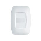 Interruptor Simples Fame Elegance Com Placa 4x2 Branco