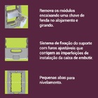 Interruptor Slim 1 Tecla Simples Horiz 80173 Ilumi - Unico