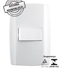 Interruptor Slim 1 Tecla Simples Horiz 80173 Ilumi - Unico