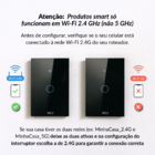 Interruptor Smart Inteligente Wi-fi Alexa Google 1 Botão 4x2