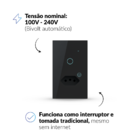 Interruptor Smart Wi-fi 2.4 Ghz Alexa Google 1 Botão E Tomada