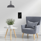 Interruptor Smarteck 4X2" 1 Módulo Touch Preto Wifi acabamento em vidro compativel com Alexa, Google e Siri