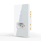 Interruptor Tomada Inteligente Wi-fi 2 Botões 10a  4x2 Ekaza