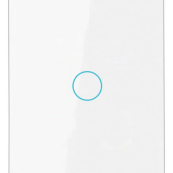 Interruptor Touch De 1 Tecla Inteligente Zigbee Branco Alexa,