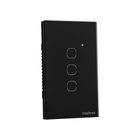 Interruptor Touch Smart Wi-Fi 3 Teclas EWS 1003 Preto Intelbras Izy