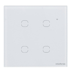 Interruptor Touch Smart Wi Fi 4 Teclas Branco Intelbras
