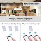Interruptor Touch Zigbee Novadigital 2 Botões Alexa Tuya