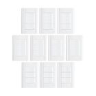 Interruptor Triplo C/ Placa 4x2 Fame Modulare - Kit 10 Un Bra