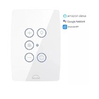 Interruptor Wifi Inteligente Touch Branco Para Ventilador De