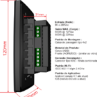 Interruptor Wifi Inteligente Touch Preto Para Ventilador De T