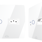 Interruptor Wifi Touch 1 Botão + Tomada 20a Inteligente 4x4 B