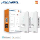Interuptor Inteligente Zigbee 2 Botões E 1 Tomada Inteligente