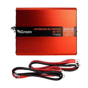 Foto de Inversor Conversor De Tensão 2000w 12v P/ 220v Tomada C/ Usb