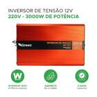 Inversor Conversor De Tensão 3000w 12v P/ 220v Tomada C/ Usb