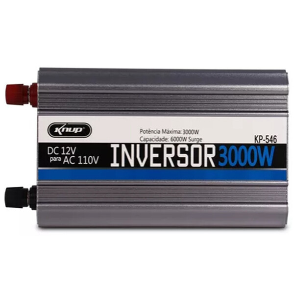 Inversor De Energia 12v Pra 110v 3000w Conversor Para Carro