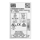 Inversor De Frequência Cwf300 1cv 4 2a 220v Trifásico Weg