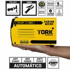 Inversor De Solda 180a Mma Tig Com Máscara Kab Micro 180 Tork