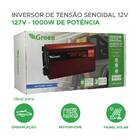 Inversor Off Grid Solar 12v - Senoidal 1000w 3 Anos garantia