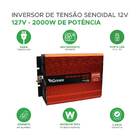 Inversor Off Grid Solar 12v - Senoidal 2000w 3 Anos garantia
