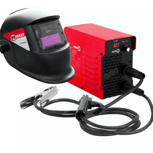 Inversor Para Solda Eletrodo Revestido 120 Amperes Com Mascar