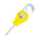 Isolador Engate Porteira Parafuso Amarelo - Cni, Opção: Amare