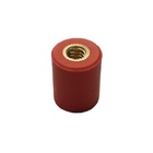 Isolador Paralelo Epóxi 16x25mm Rosca 1/4 Polegada 10 peças