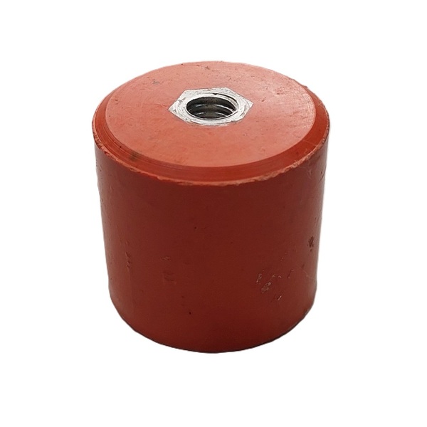 Isolador Paralelo Epóxi 40x40mm Rosca 3/8 Polegada 5 Peças