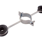 Isolador Simples 2 Descidas Para Mastro 1.1/2 - Raycon